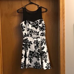 Super Cute Mesh Top Dress